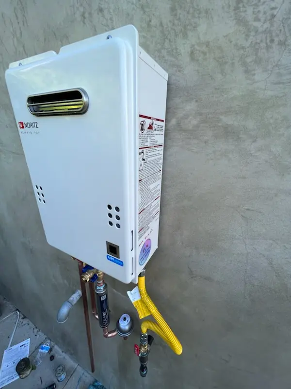 Tankless water heater installation for Grantville homes